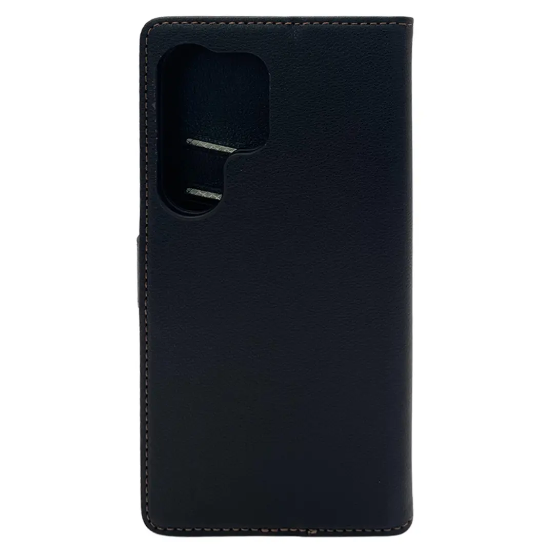 Samsung Galaxy S25 Ultra PU Leather Wallet Case Black